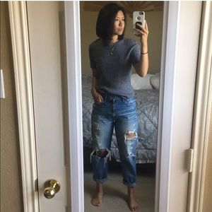 Moussy ripped/distressed jeans size 27